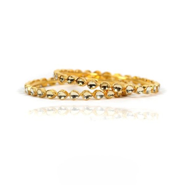 Aarohi Kundan Heritage Bangles