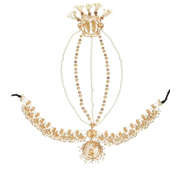 Aaradhya Pearl Radiance Mathapatti